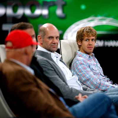 WM-Party für Vettel im Hangar 7