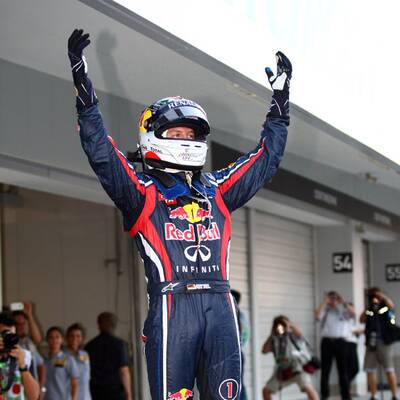 So jubeln Vettel und seine Fans