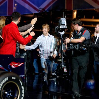 WM-Party für Vettel im Hangar 7