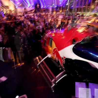 WM-Party für Vettel im Hangar 7