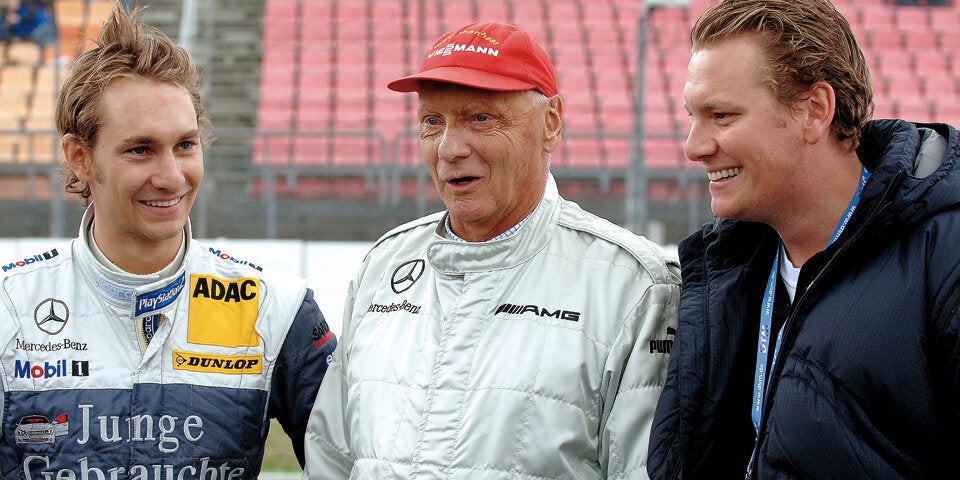Matthias Lauda Niki Lauda Lukas Lauda