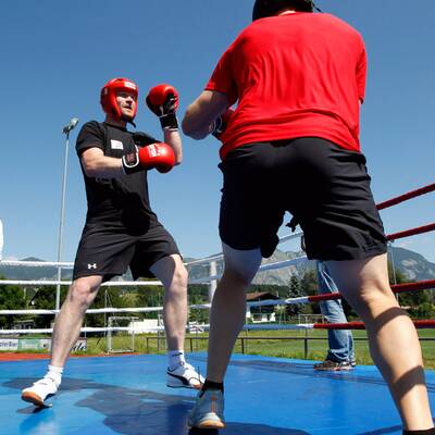 ÖSV Trainingslager mit Boxkurs