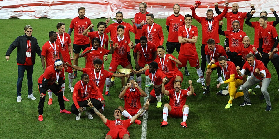 5:0-Finalsieg gegen Lustenau: Bullen krönen sich zum Cup-Sieger!