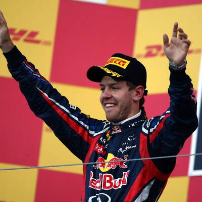 So jubeln Vettel und seine Fans