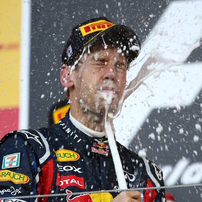 So jubeln Vettel und seine Fans