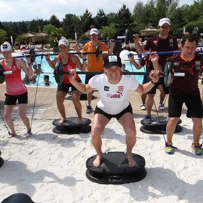  ÖSV-Asse tanken in Geinberg Kondition  