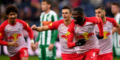 Salzburg mit Siegtreffer in Nachspielzeit