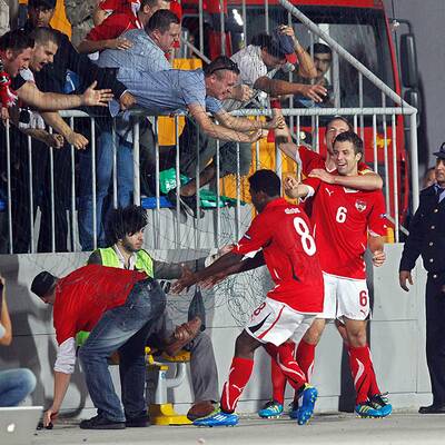 Die stärksten Bilder des Matches