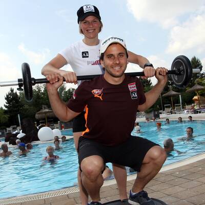  ÖSV-Asse tanken in Geinberg Kondition  