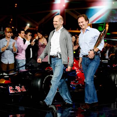 WM-Party für Vettel im Hangar 7