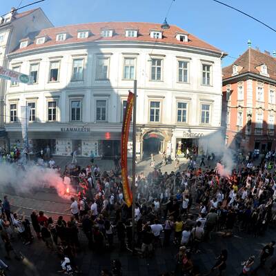 Meisterfeier Sturm Graz