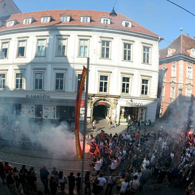 Meisterfeier Sturm Graz