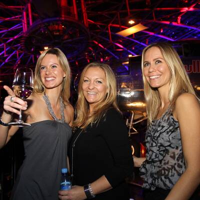 WM-Party für Vettel im Hangar 7