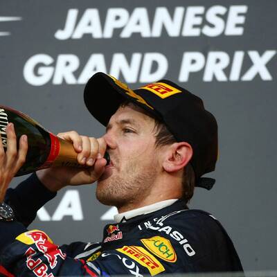 So jubeln Vettel und seine Fans