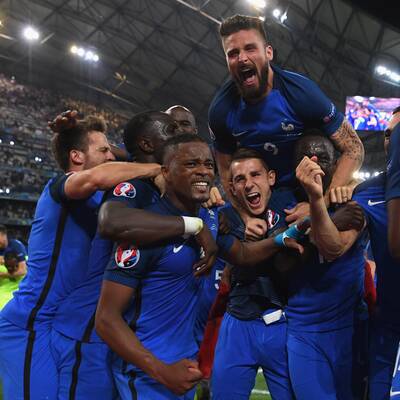 Deutschland gegen Frankreich