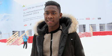 David Alaba: Rasante Fahrt in Kitzbühel