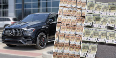 Falschgeld Mercedes AMG