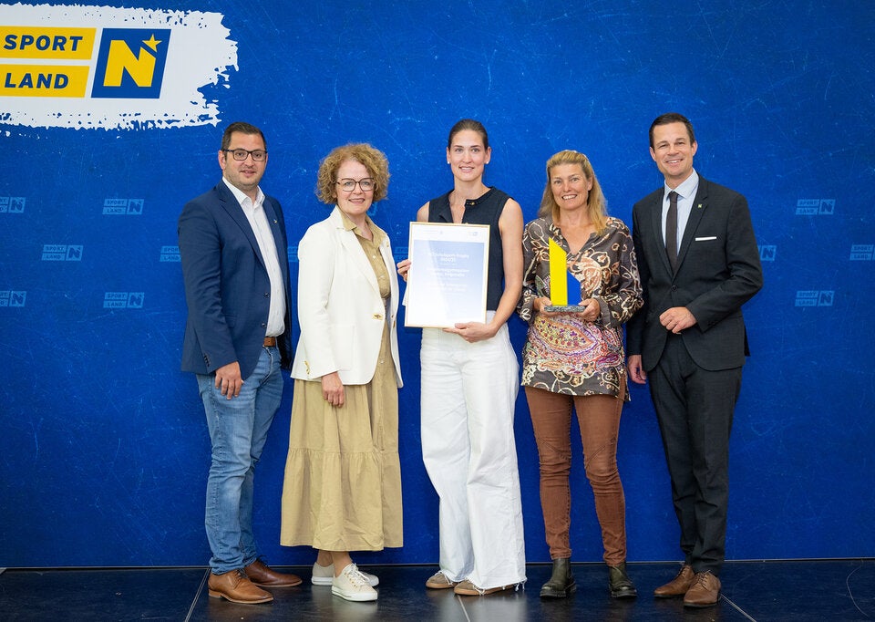Das BRG Krems Ringstraße NÖ siegte bei der Schulsport-Trophy in der Kategorie AHS