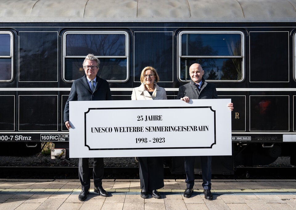 Semmeringbahn: 25 Jahre Weltkulturerbestätte