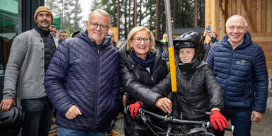 10 Jahre Wexl Arena: welterster Schlepplift für Radeln