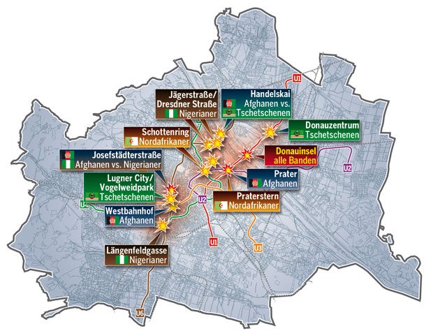 Bandenkriege schockieren ganz Österreich