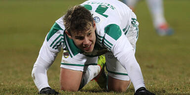 Rapid: Schaub f&auml;llt verletzt aus