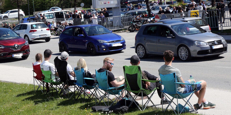 Inoffizielles Treffen: GTI-Fans hielten Polizei auf Trab