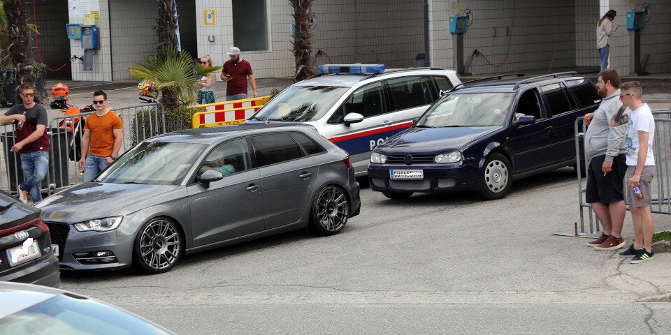 Inoffizielles Treffen: GTI-Fans hielten Polizei auf Trab
