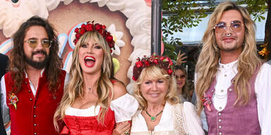 Tom Kaulitz, Heidi und Erna Klum, Bill Kaulitz