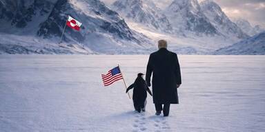 Trump Pinguin