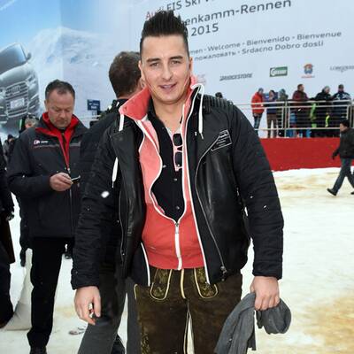 Gabalier und Felix Baumgartner