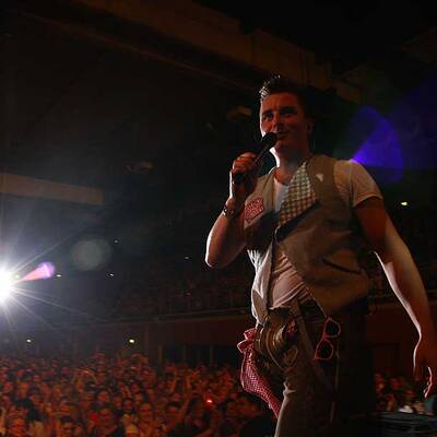 Alle Bilder vom Gabalier-Tourstart in Wels