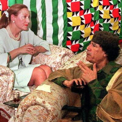 Gaddafi in Tunis