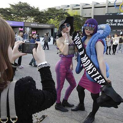 Tourstart von Lady Gaga in Seoul