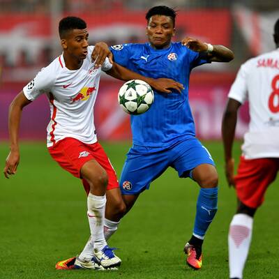 Salzburg gegen Zagreb