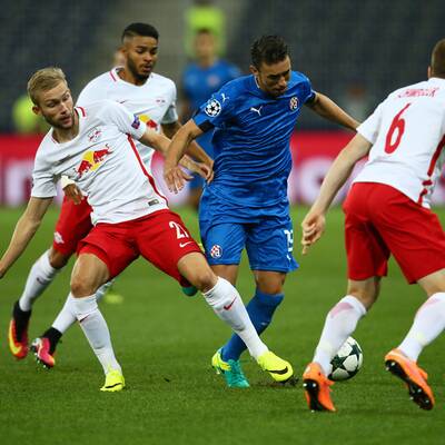 Salzburg gegen Zagreb