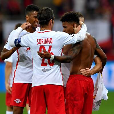 Salzburg gegen Zagreb