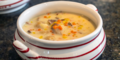 Gansl-Einmachsuppe mit Bröselknöderln