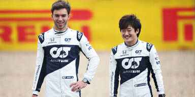Alpha Tauri h&auml;lt an Gasly und Tsunoda fest