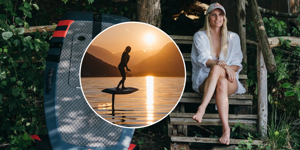 Olympiagewinnerin und Snowboarderin Anna Gasser