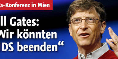 Gates: Wir könnten Aids beenden