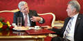 Gauck  auf Besuch in Wien