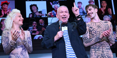 Jean Paul Gaultier eröffnet Wien-Show