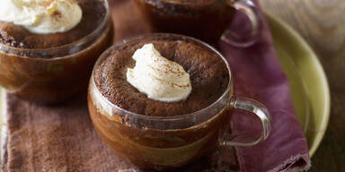 Gebackener Schokopudding