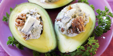 Gefuellte Avocado
