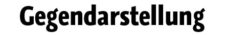 Gegendarstellung