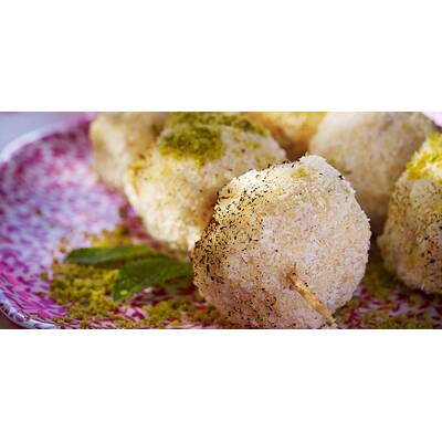 Gegrillte Eisknoedel