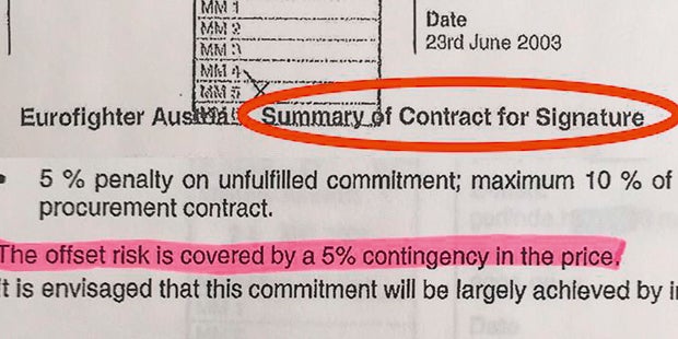 Geheimpapier Eurofigther