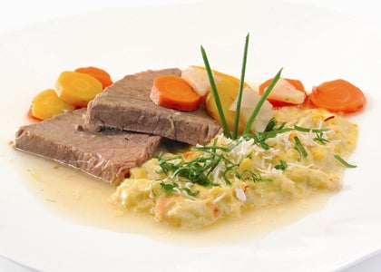 Gekochter Tafelspitz