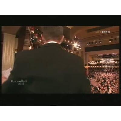 Männertanz: Bob Geldof wagt einen Walzer mit Alfons Haider